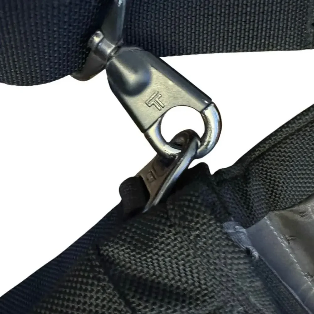 TUMI Alpha 26193D4 Laptop Briefcase Messenger Bag Black Shoulder Strap work bag